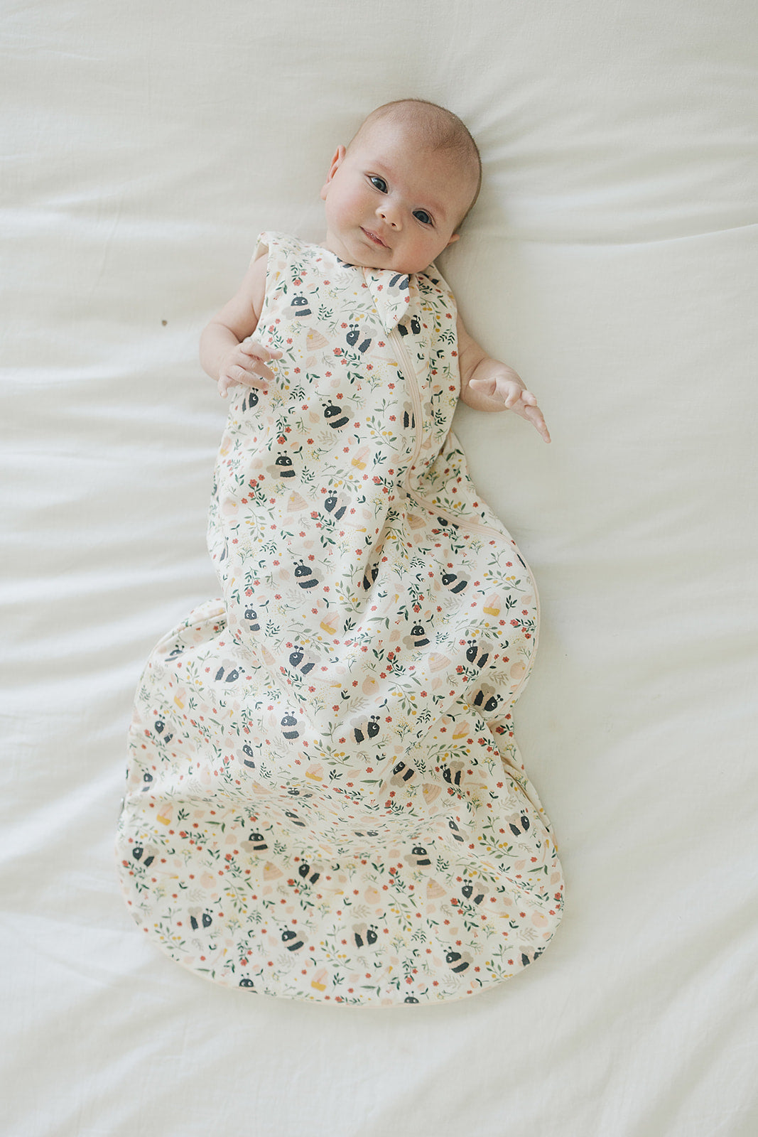 Tencel-Sleep-Bag-1.0-TOG-Bumble-Bees-1